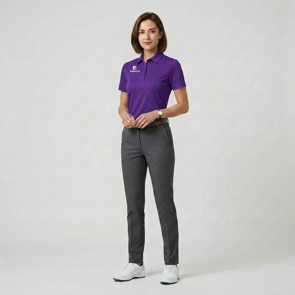 Women UV Golf Polo Shirt - Imagen 6