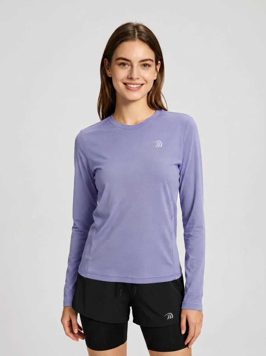 Women's Long Sleeve Fitness T-Shirt - Imagen 9