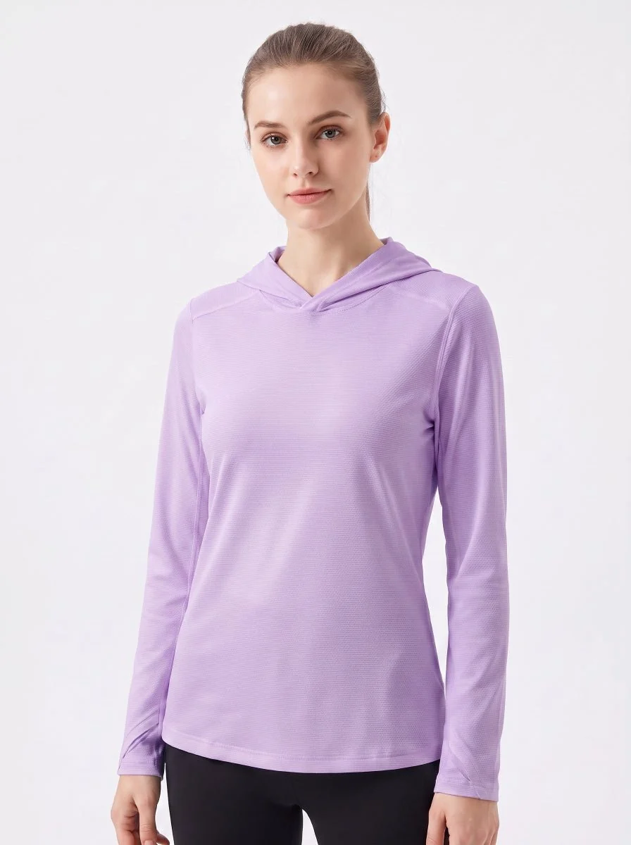 Women's UV Hooded T-shirt - Imagen 2