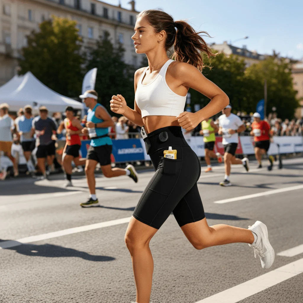 Women's Racing Compression Shorts - Imagen 4