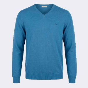 Pullover de hombre punto fino
