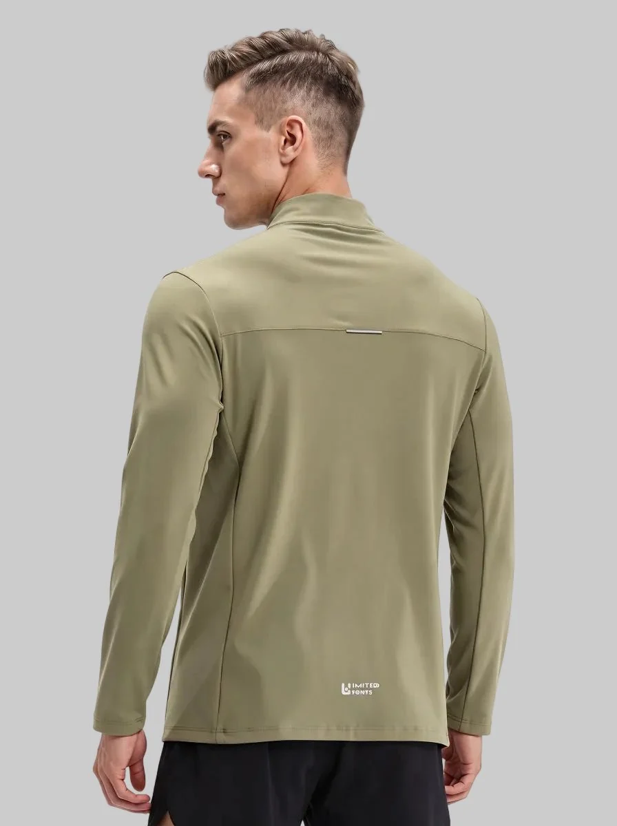Quarter Zip Long Sleeve Sweatshirt - Imagen 4