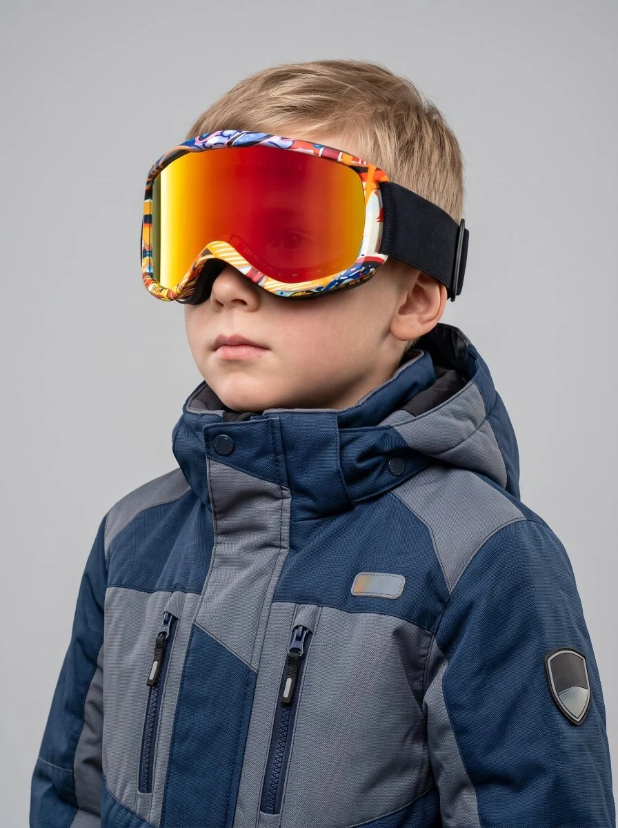 Children Fashion Ski Snow Goggles - Imagen 6