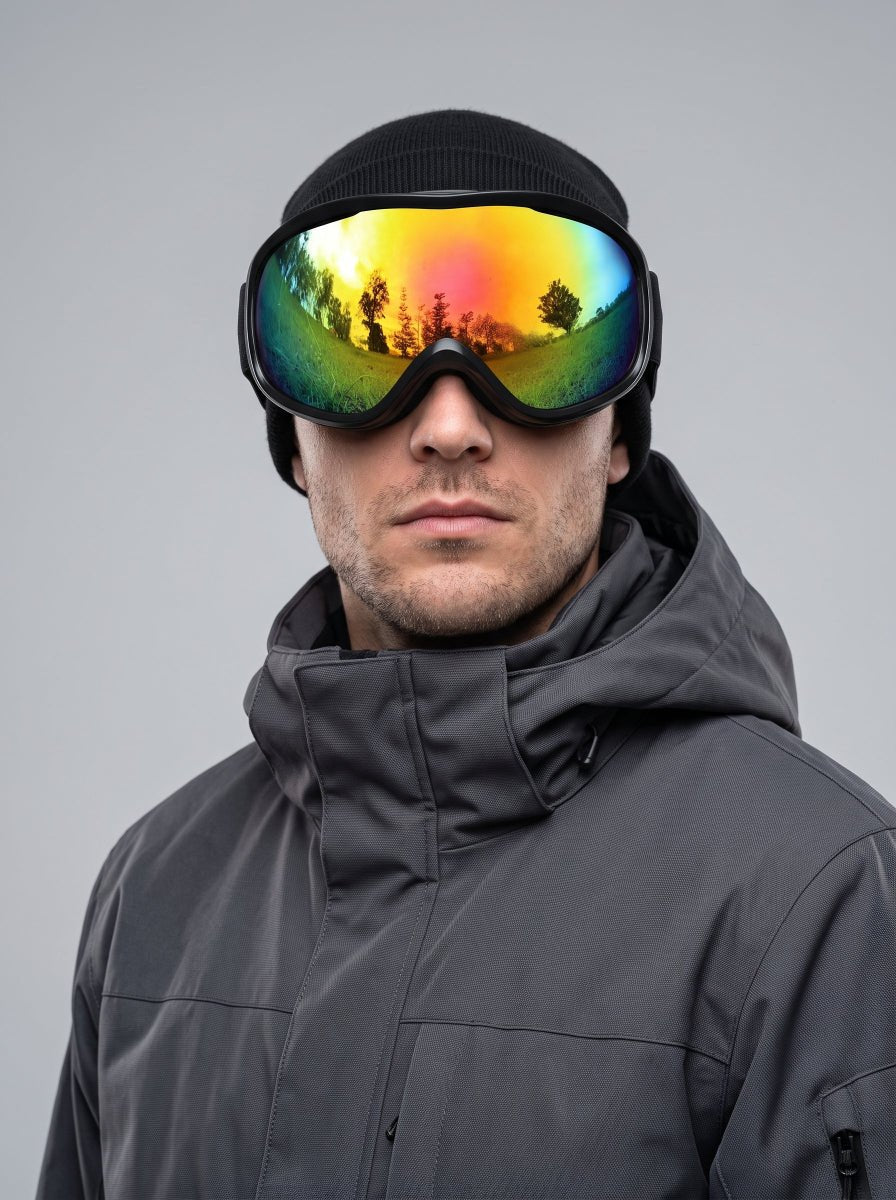 Double Layer Windproof Snow Anti‑Fog Ski Goggles - Imagen 7