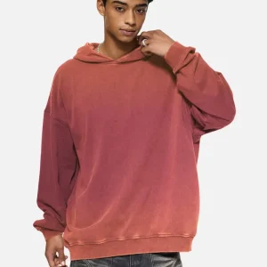 Vintage Washed Gradient Hoodie