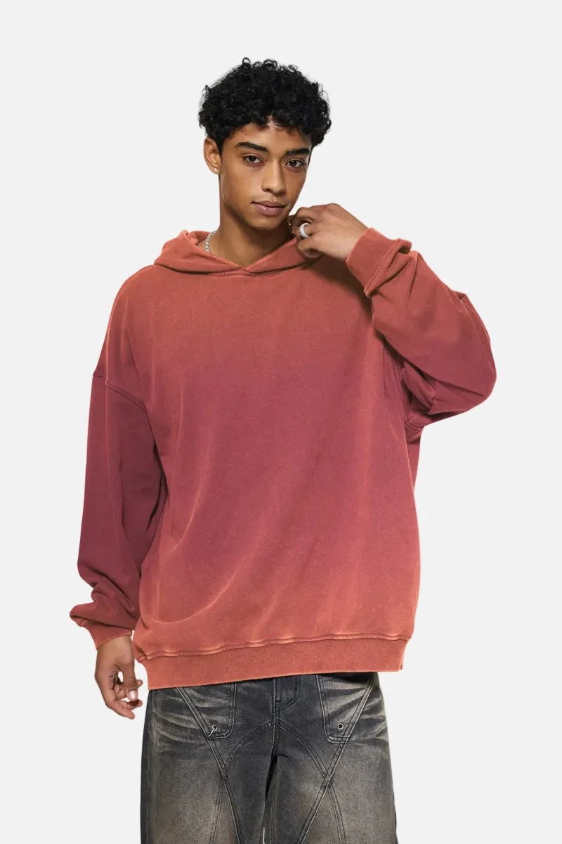 Vintage Washed Gradient Hoodie - Imagen 2