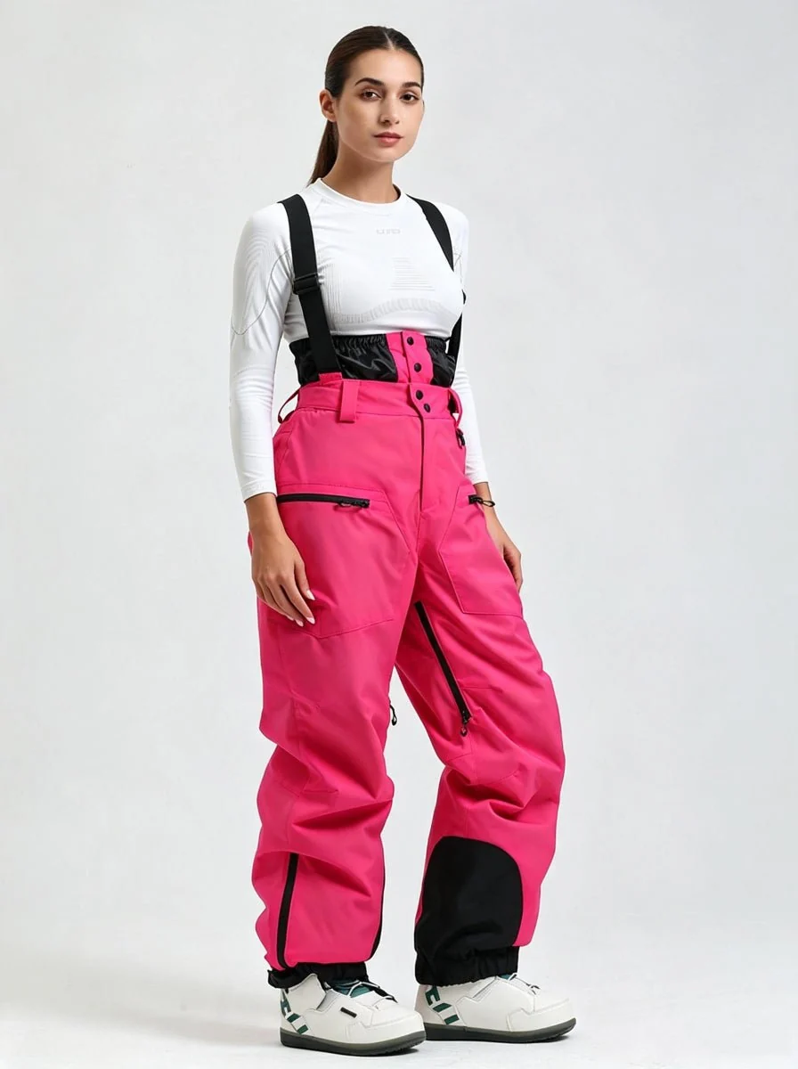 Women's Suspender Ski Bib Pants - Imagen 3