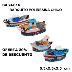 SA33-616 BARQUITO POLIRESINA