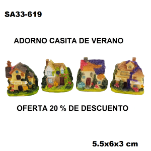SA33-619 CASITAS POLIRESINA