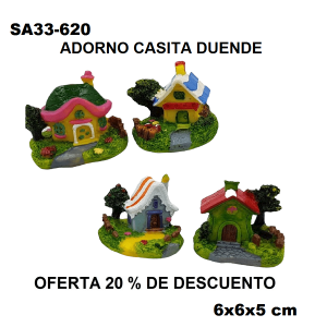 SA33-620 CASITAS POLIRESINA