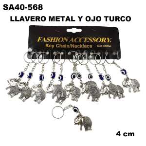 SA40-568 LLAVEROS MINIMO 12 UNIDADES 1 BLISTER