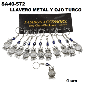 SA40-572 LLAVEROS MINIMO 12 UNIDADES 1 BLISTER