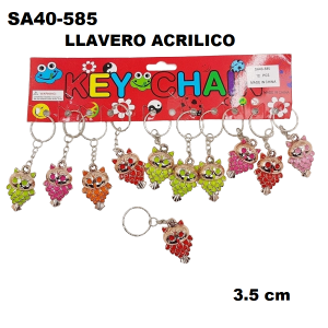SA40-585 LLAVEROS MINIMO 12 UNIDADES 1 BLISTER