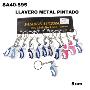 SA40-595 LLAVEROS MINIMO 12 UNIDADES 1 BLISTER