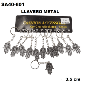 SA40-601 LLAVEROS MINIMO 12 UNIDADES 1 BLISTER