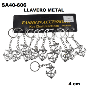 SA40-606 LLAVEROS MINIMO 12 UNIDADES 1 BLISTER