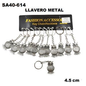 SA40-614 LLAVEROS MINIMO 12 UNIDADES 1 BLISTER