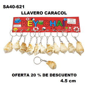SA40-621 LLAVEROS MINIMO 12 UNIDADES 1 BLISTER