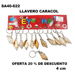 SA40-622 LLAVEROS MINIMO 12 UNIDADES 1 BLISTER