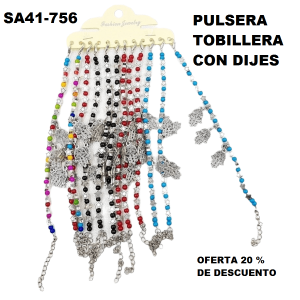 SA41-756  PULSERA CON DIJES
