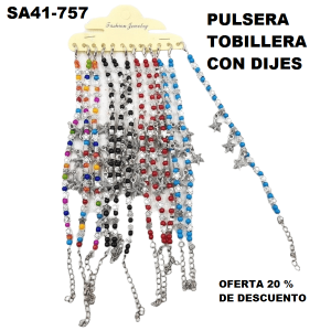 SA41-757  PULSERA CON DIJES