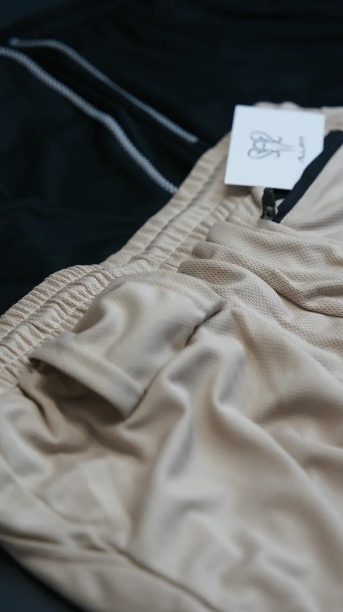 Duomode Shorts 2 en 1 Beige - Imagen 7