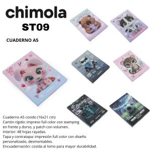 ST09 ST10 ST11 ST12 ST13 ST14 ST15 ST16 CUADERNO A5