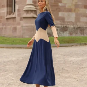 Vestido Seika marino