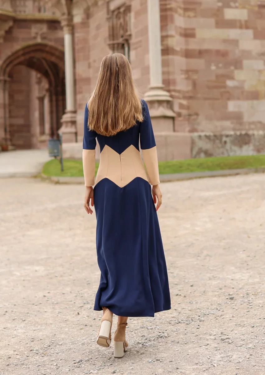 Vestido Seika marino - Imagen 4