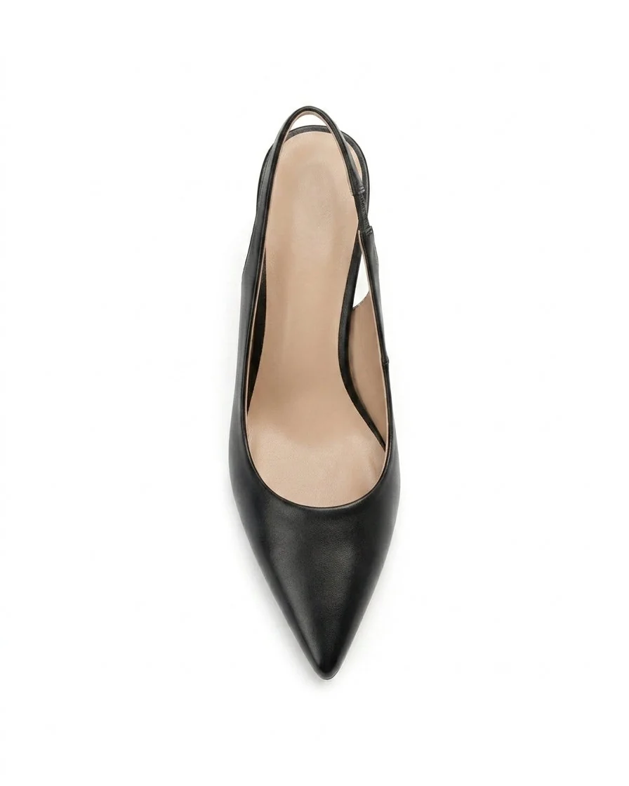 Tacones destalonados elegantes de punta fina - Elena - Imagen 6