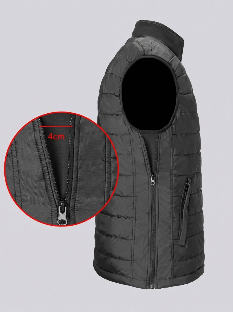 Men's Black Classic Heated Gilet - Imagen 9