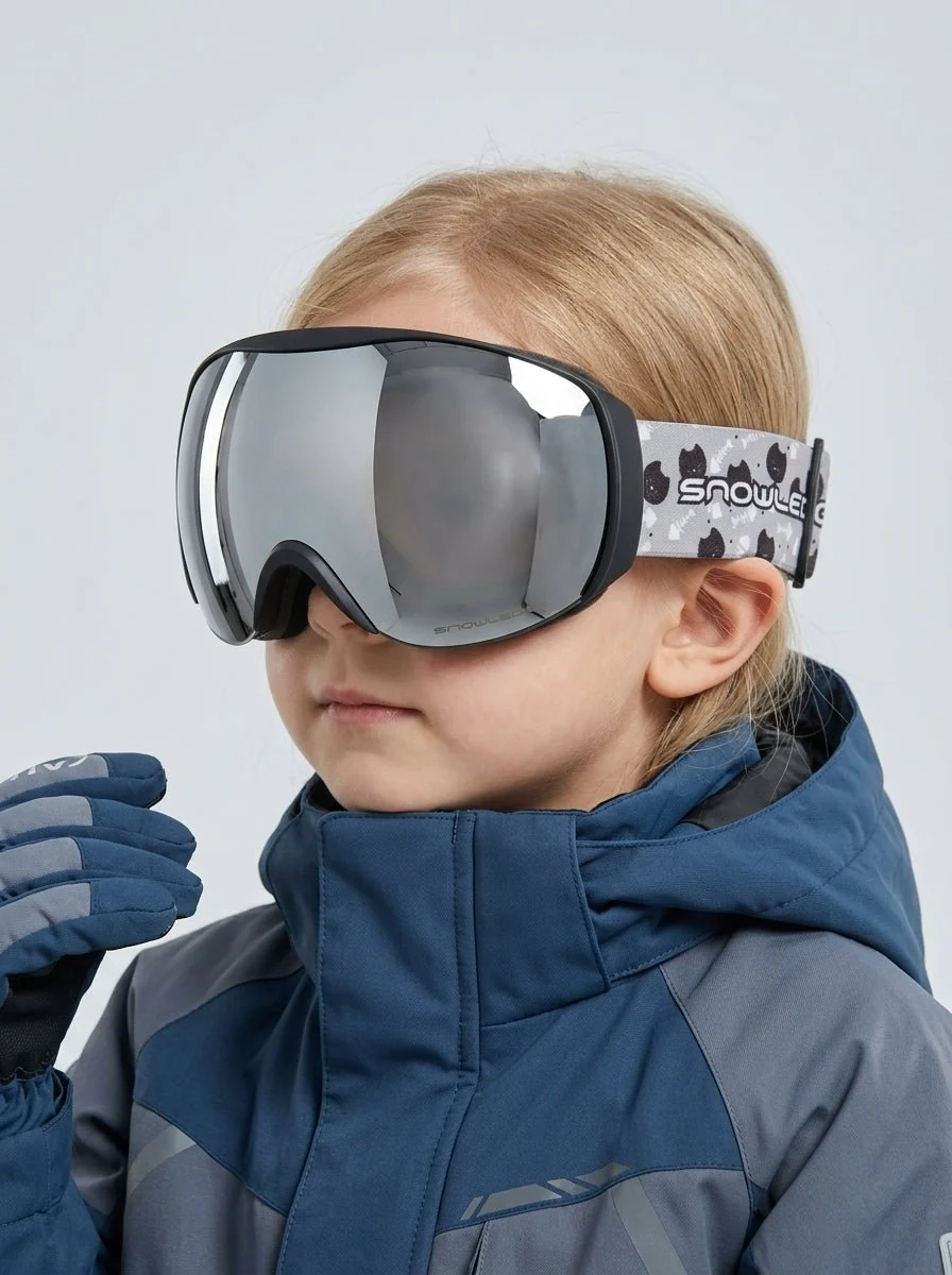 Children Double‑Layer Anti‑Fog Snow Goggles - Imagen 6