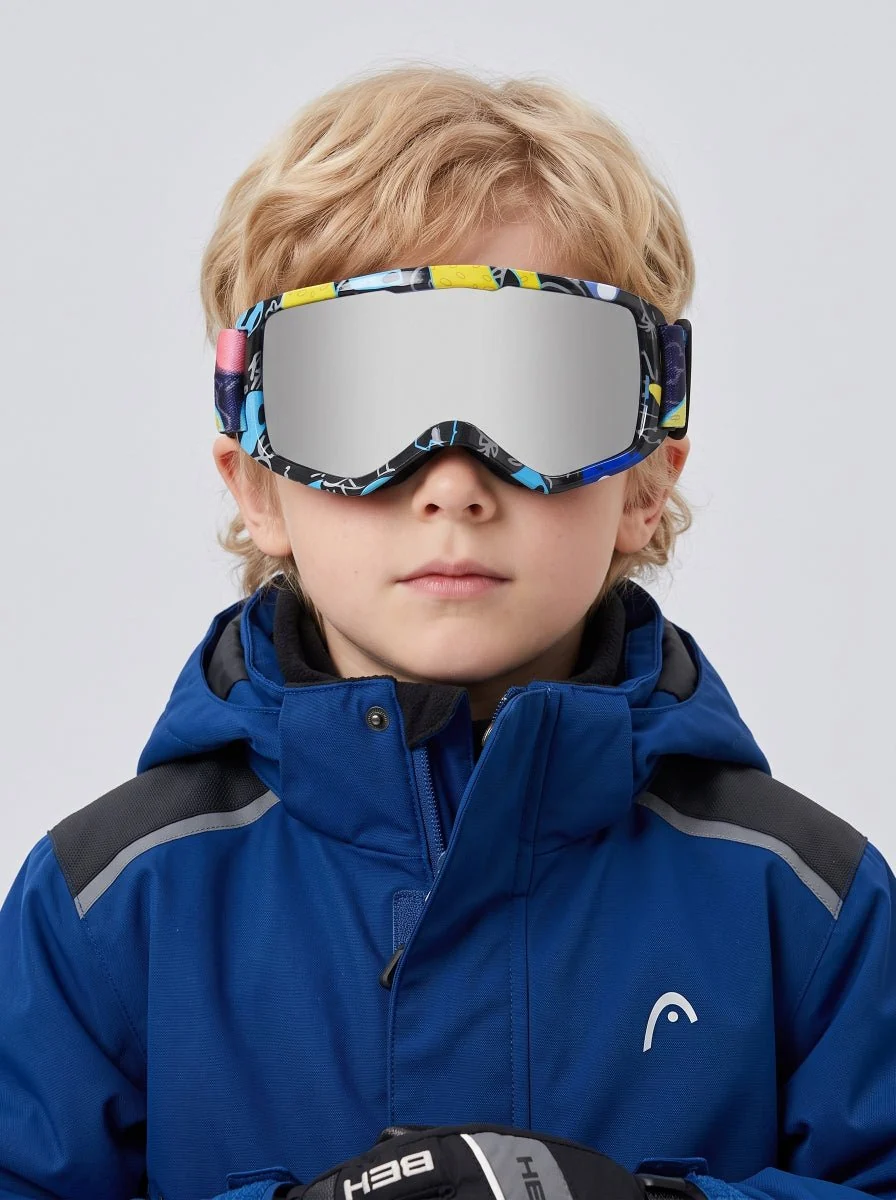 Children Fashion Ski Snow Goggles - Imagen 4