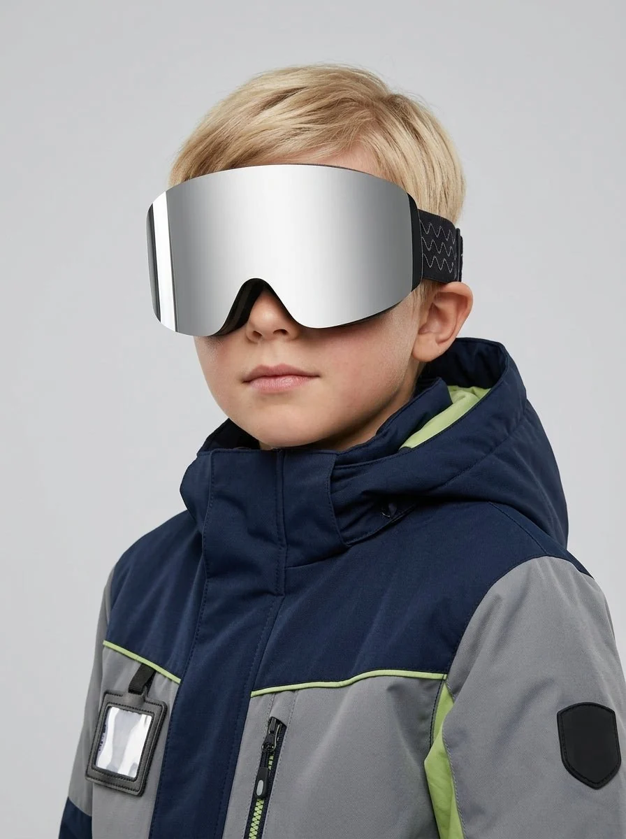 Children Magnetic Cylindrical Anti‑Fog Ski Goggles - Imagen 5