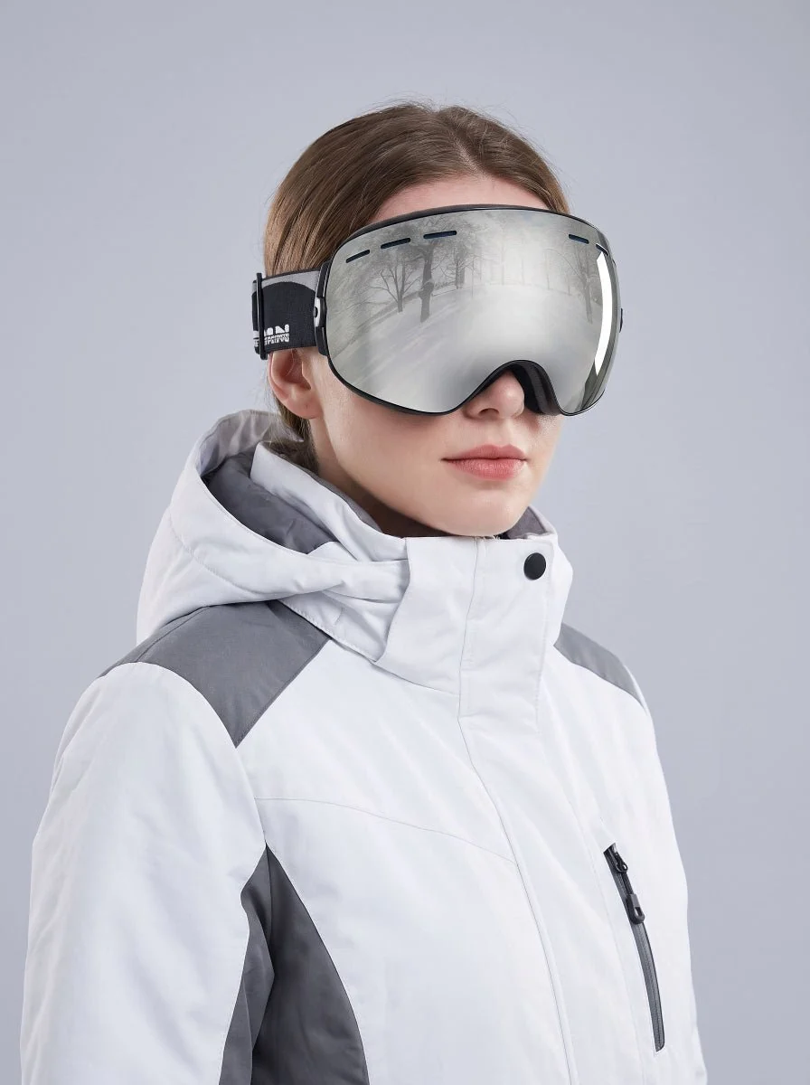 Double‑Layer Anti‑Fog Spherical Ski Goggles - Imagen 8