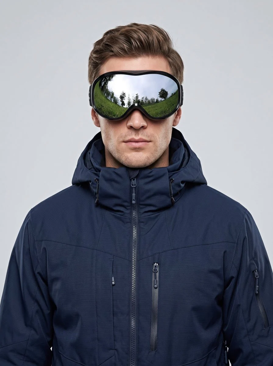 Double Layer Windproof Snow Anti‑Fog Ski Goggles - Imagen 9
