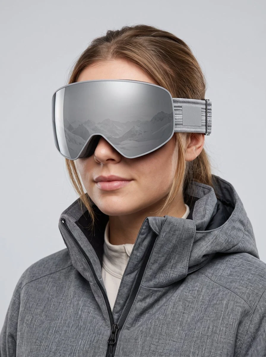 HD Double‑Layer Anti‑Fog Anti‑Scratch Ski Snow Goggles - Imagen 5