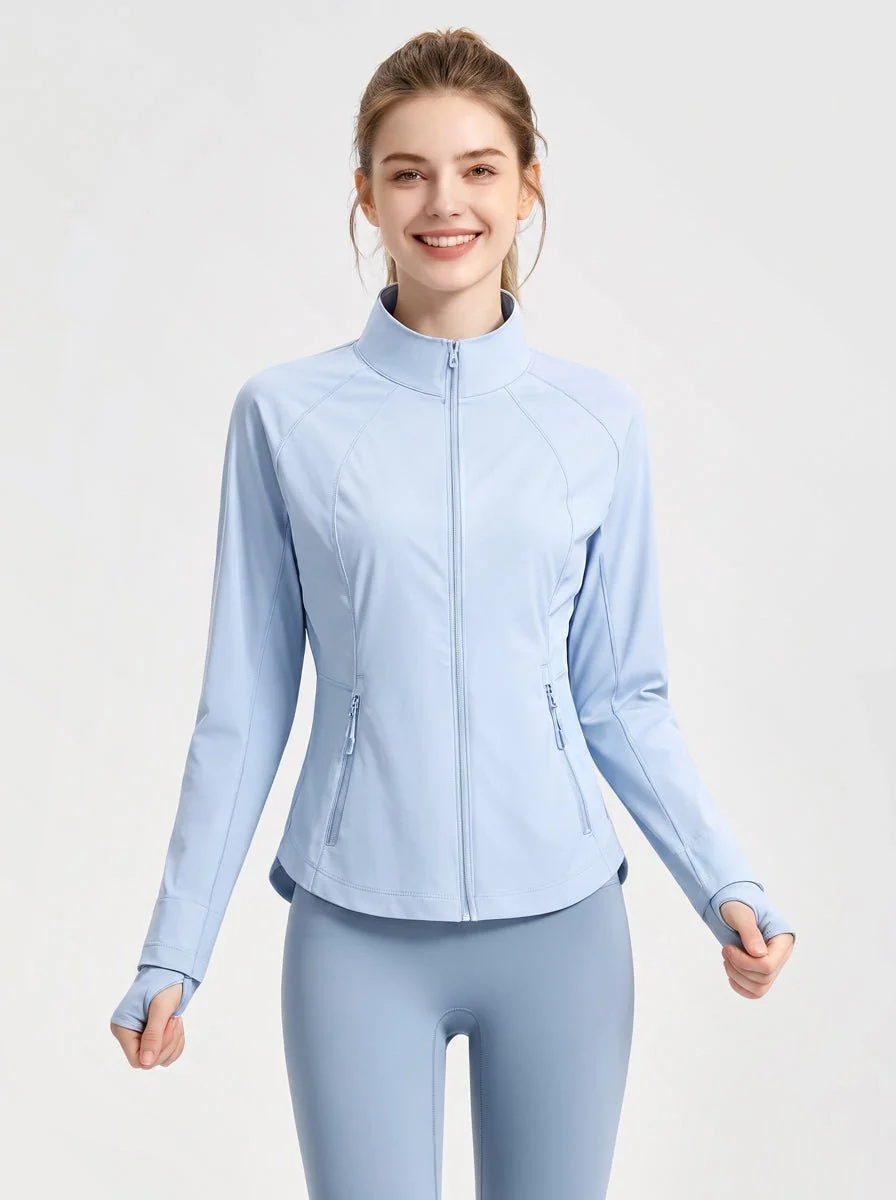 Fitted Stand Collar UPF50+ Sun Jacket - Imagen 3