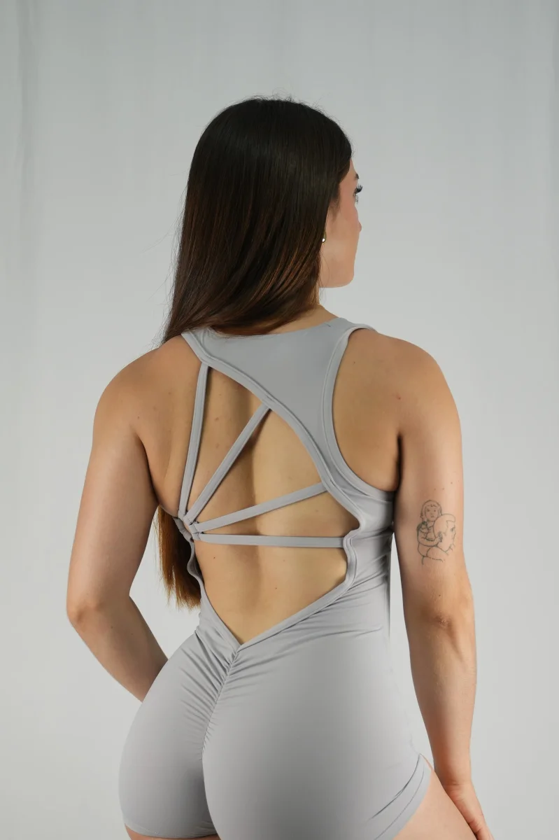 LuxeFit Short BodySuit Platinum - Imagen 5