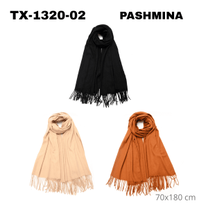 TX-1320-02 PASHMINA TIPO CASHMIRE 70×180 cm