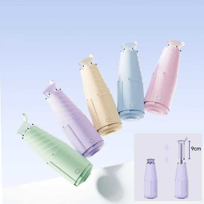 Telescopic Handle Sun Umbrella - Imagen 4