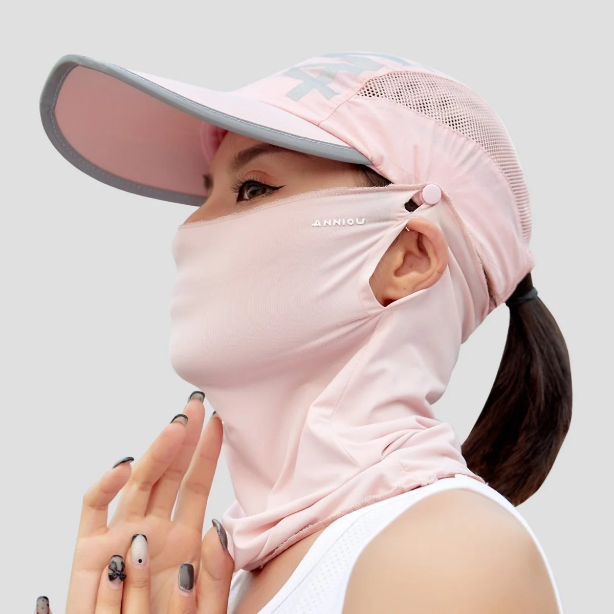 UPF 50+ Cap and Neck Gaiter - Imagen 2