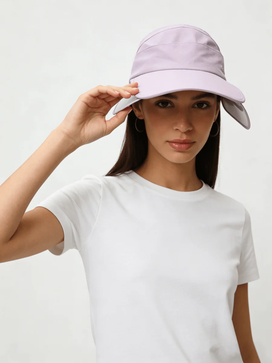 UPF 50+ Wide Brim Visor Hat - Imagen 3