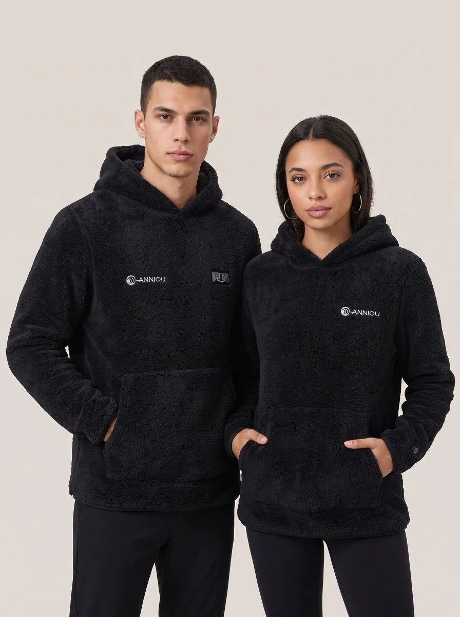 Men's Heated Fleece Hoodie - Imagen 5