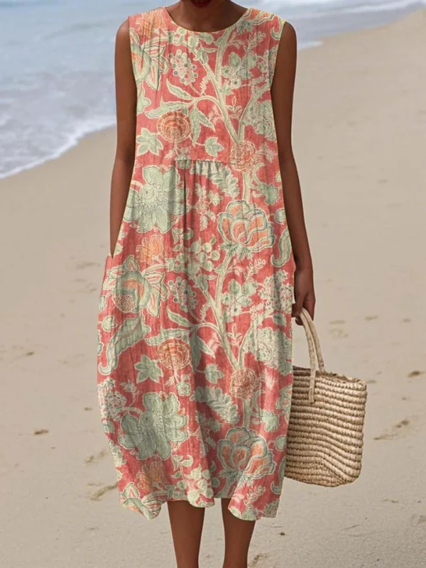 Vestido Midi Floral - Beth - Imagen 2