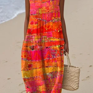 Vestido Midi Sunset - Faye