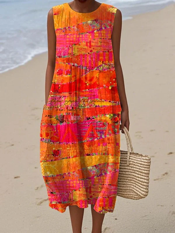 Vestido Midi Sunset - Faye - Imagen 2