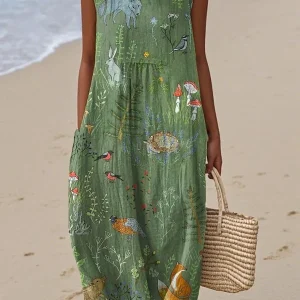 Vestido Midi Woodland - Speranza