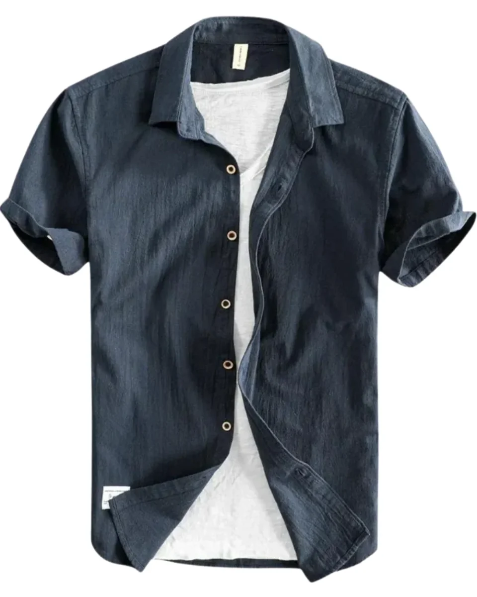 Camisa de verano de lino - Imagen 2