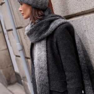 Gorro Viena blanco/negro